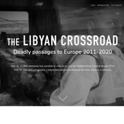 Clara Calderó (NOVACT) presenta a sicom.cat el webdoc 'The Lybian crossroad', sobre aquesta ruta migratòria