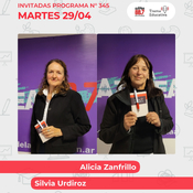 Programa 345: entrevista a Alicia Zanfrillo y Silvia Urdiroz