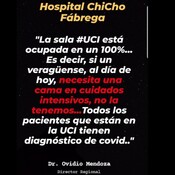 "Si un veragüense, al día de hoy, necesita una cama en UCI, no la tenemos..."