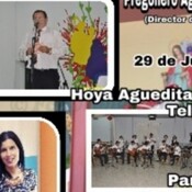Agustín Cabrera Santana, pregonero de las fiestas de Hoya Aguedita.