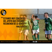 Pablo Acosta: "Estamos muy contentos del apoyo que estamos recibiendo de la gente"