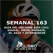 EPISODIO 163: GUÍA DEL CICLISMO 2024 (III): SOUDAL, INEOS, BAHRAIN, EF, AG2R Y INTERMARCHE | Ciclismo de Ayer y de Hoy