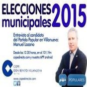 Entrevista Manuel Lozano en COPE Don Benito Villanueva