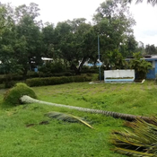 La “finca” recibe impacto del huracán Rafael