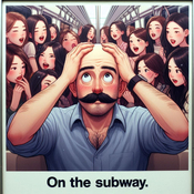 El hijo del aprendiz de Satanás 676 - On the subway.