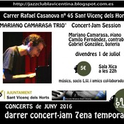 Concert de Mariano Camarasa Trio