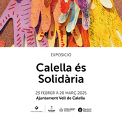 Bernat Vilella, organitzador de l’exposició “Calella és Solidària”