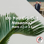 Do You Cry Out Hosanna?