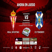 Ahora En Juego J34 #LigaHypermotion #RealSportingTenerife