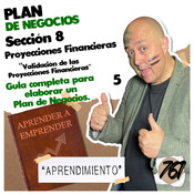 Sección 8 "Validación de las Proyecciones" - Proyecciones Financieras, Plan de NEGOCIOS