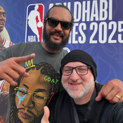 Big Hass chats with NBA Legend Joakim Noah! NBA ABU DHABI 2025!