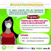 Cuidados para evitar el rebrote del Covid 19 - Programa 5