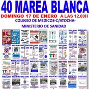 Espacio Comun 15m - 14 de enero de 2016: 40 Marea Blanca.