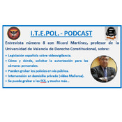 Entrevista número 8 con Ricard Martínez, profesor de la Universidad de Valencia de Derecho Constitucional.