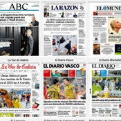 Portadas principales periódicos domingo 20 de octubre
