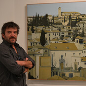 Entrevista al pintor Eduardo Roca con motivo de su exposición 'Días de invierno' 
