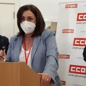 Inmaculada Ortega muestra su respaldo a la Marcha Saharaui por la Paz