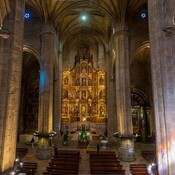 Con el párroco y organista de la Iglesia de San Vicente - De Donosti al Cielo 160