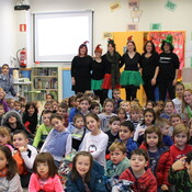 T01.03 Los Albares en el Aire. Biblioteca escolar.