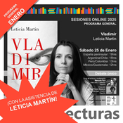 "Vladimir" de Leticia Martin - Debate Club de Lecturas - 25 enero 2025