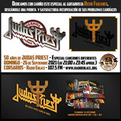 Corsarios - Especial 50 años de JUDAS PRIEST (canciones diferentes) - Domingo 26 septiembre 2021