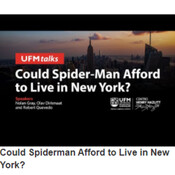 Could Spiderman Afford to Live in New York?
