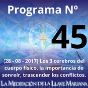 Programa Nº 45 (28 - 08 - 2017) Los 3 cerebros del cuerpo físico, la importancia de sonreír, trascender los conflictos.