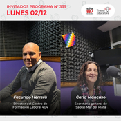 Programa 335: entrevista a Facundo Herrera y Carla Mancuso
