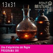 Una d'alquimistes del Regne (T13- Programa 599)