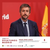 Miguel Ángel García, consejero de Presidencia, Justicia y Administración de la Comunidad de Madrid.