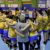 Carlos Herrera, postpartido del Rocasa 27 - 26 Liberbank