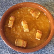 Receta de patatas revolconas podcast
