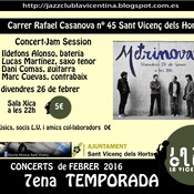 Concert amb METRINOVA, presentació del projecte 26 de febrer de 2016