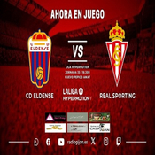 Ahora En Juego J35 #LigaHypermotion #EldenseRealSporting