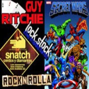 LODE 5x10 Lock & Stock + Snatch + RockNRolla, Secret Wars 30º aniversario