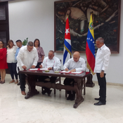 PSUV y PCC firman convenio para fortalecer sus lazos
