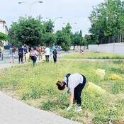 8 de Mayo recogida de residuos de parte de Ok Planet en Polígono Sur