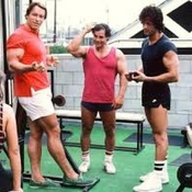 Stallone de mi vida -121- Schwarzenegger entrenaba así