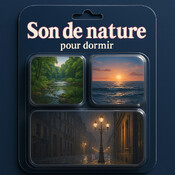 SOMMEIL | PUR Son de l'eau pour DORMIR | Bruit Blanc Relaxation, sérénité et bien-être