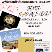 gruporadiocomplices.com FERNANDO Rc con “GENTE MARAVILLOSA” por MARI PATI y JULIO ARNAU Prog 14/05/2025