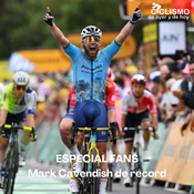 FANS 50: Mark Cavendish de récord. Un repaso a su trayectoria en el Tour de Francia | Ciclismo de Ayer y de Hoy