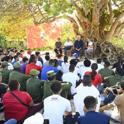 Díaz-Canel a los jóvenes: «Siempre, como en Girón, la Revolución vencerá»