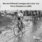 Bernard Hinault consigue derrotar a la París-Roubaix en 1981