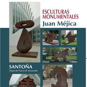 El artista Juan Méjica expone siete obras monumentales en el Parque del Palacio de Manzanedo de Santoña 13/05/2025