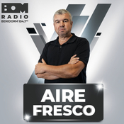 Fernando García y Fran Burgos, Sergio Rodríguez, Javier Jordá y Jordi Bruixola, en el AIRE FRESCO de hoy 28 de febrero