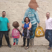 Limpieza y reciclaje en el Polígono Sur