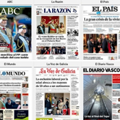 Portadas principales periódicos domingo 13 de octubre