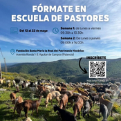 Aguilar de Campoo acogerá la segunda edición de la Escuela de Pastores del proyecto Reactiva Brañosera