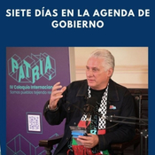 Siete días en la agenda de Gobierno