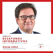 Óscar López, ministro para la Transformación Digital y de la Función Pública